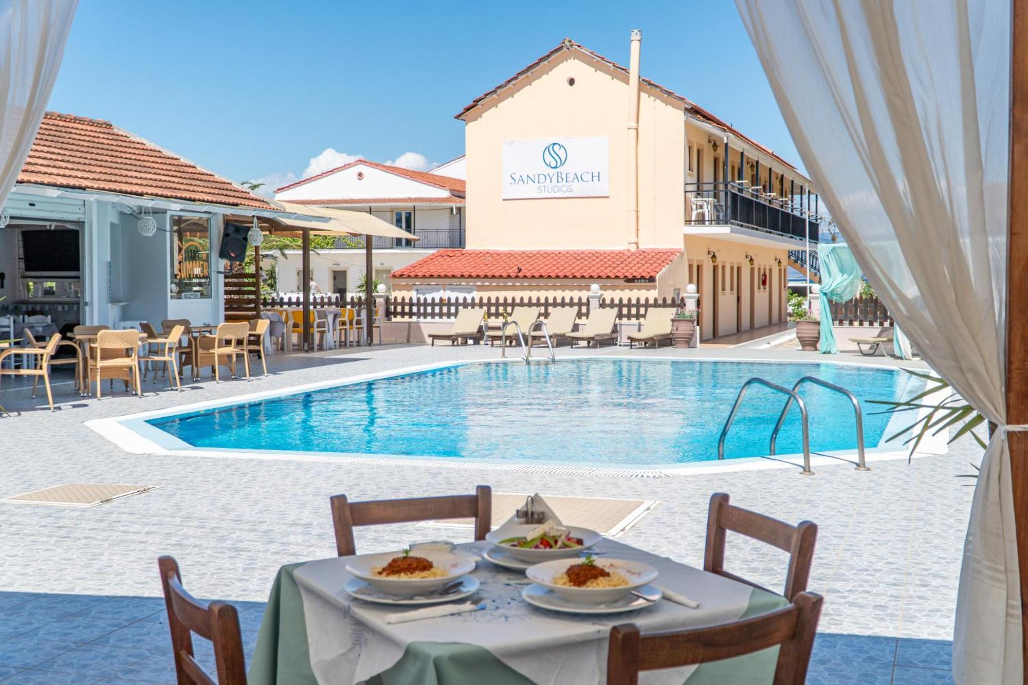 Sandy Beach Complex By Konnect - Annexe Building Kávos Екстериор снимка