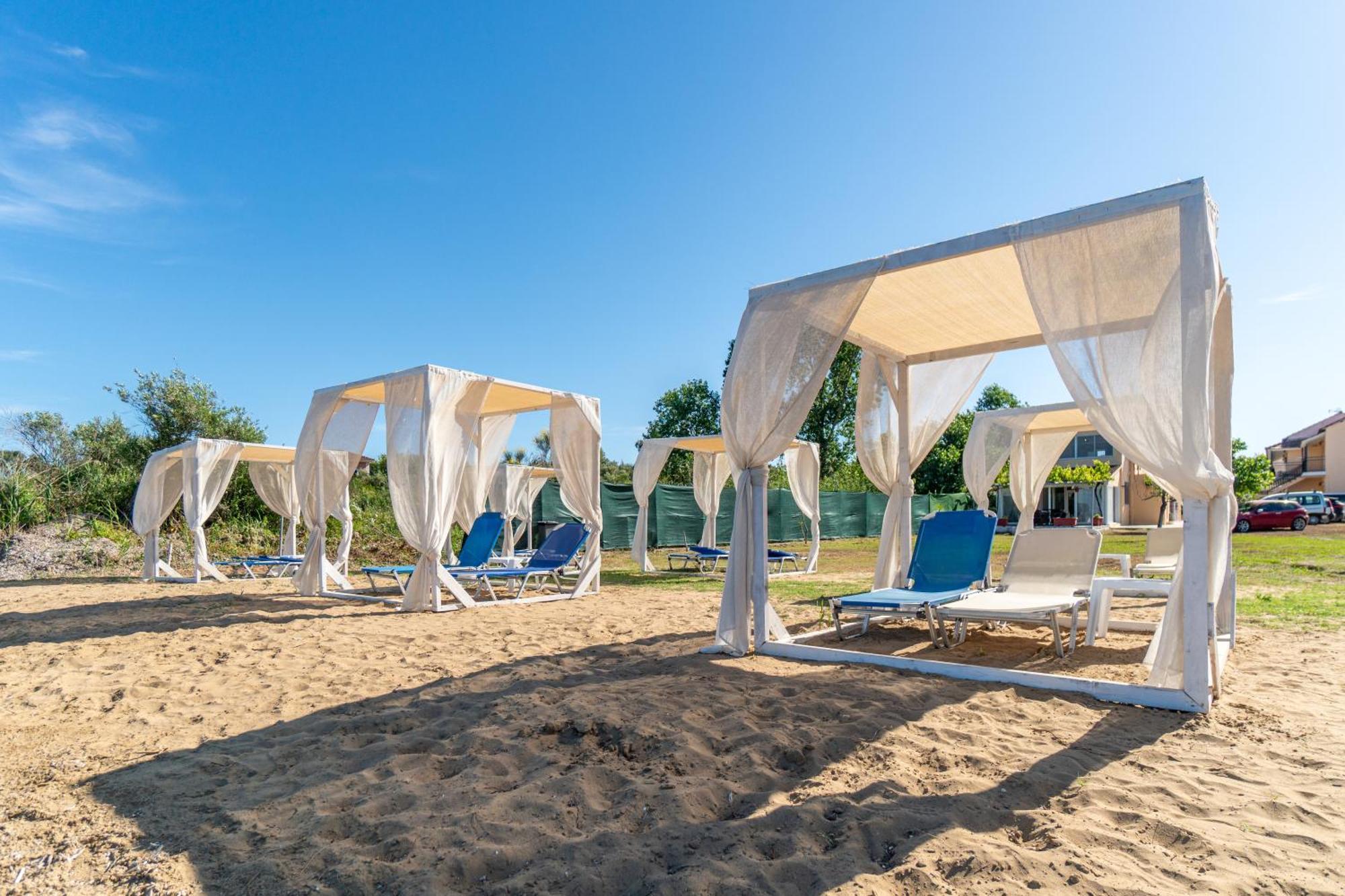 Sandy Beach Complex By Konnect - Annexe Building Kávos Екстериор снимка